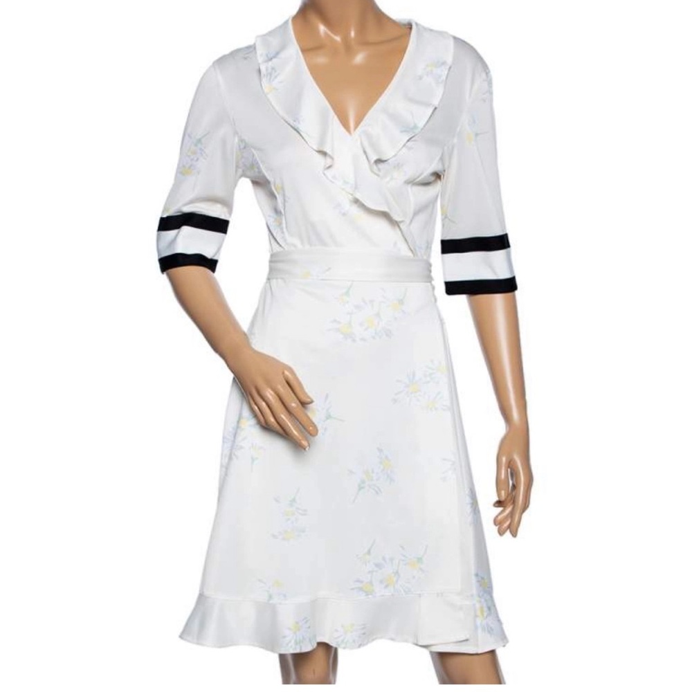 Ganni floral wrap dress size European 36/ S